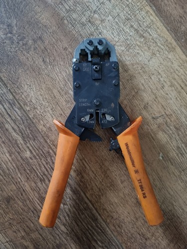 Crimping tool weidmuller - crimping,