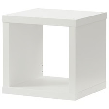 New IKEA KALLAX White Shelving