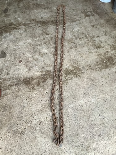 Metal towing winching chain - metal, towing/winching