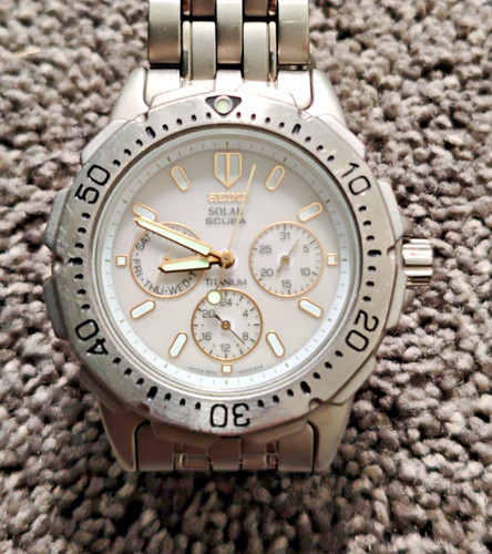 Vintage seiko solar 38mm - vintage,