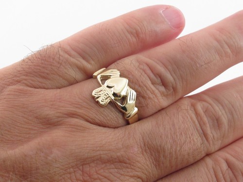 14k solid yellow gold men - 14k,