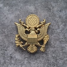 US ARMY Officer Hat Cap Brass