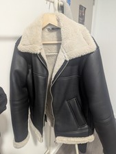 Zara Men's Black  Faux Fleece