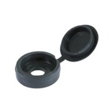 20 GREY SMALL PLASTIC HINGED