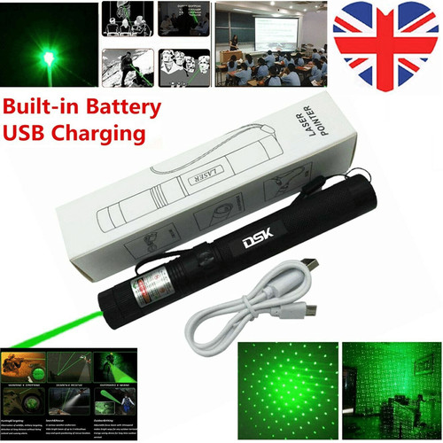 Green laser pointer - green,