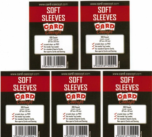500 soft sleeves - soft,