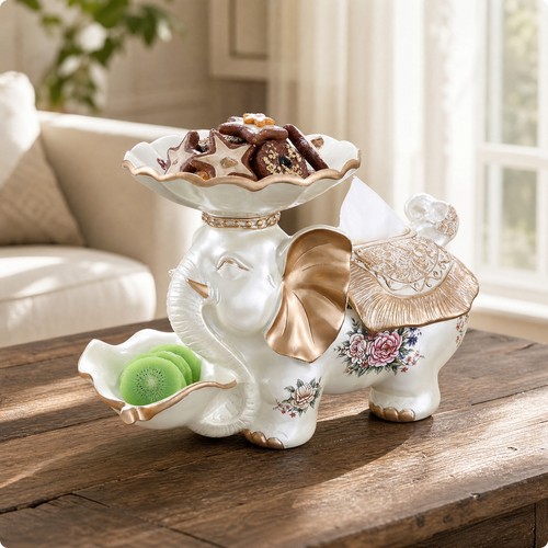 Resin elephant tissue - elephant,