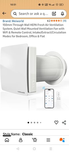 Weiworld 150mm through - 150mm, wall