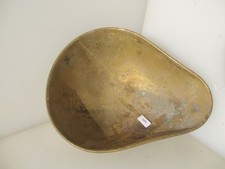 Victorian Brass Scale Pan Scales Dish Antique Weighing Vintage Old 8.75"W