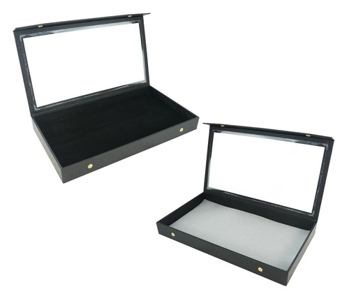 Clear top presentation case - clear,