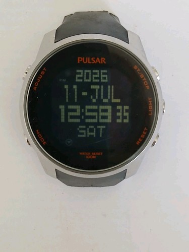 Mens pulsar digital watch - pulsar,