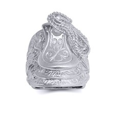 Silver Jewelco London Carved