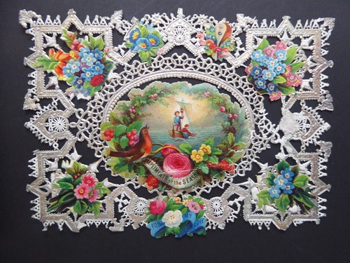 Victorian paper lace