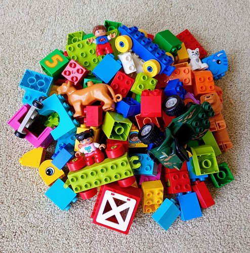 Lego duplo bundle 1kg 100 - duplo, bundle~1.1kg~100+