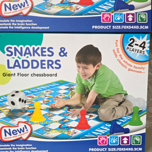 Jumbo snakes and - and, ladders