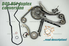 FOR NISSAN NAVARA D40 2.5 DCi  DUPLEX TIMING CHAIN KIT CONVERSION UPGRADE