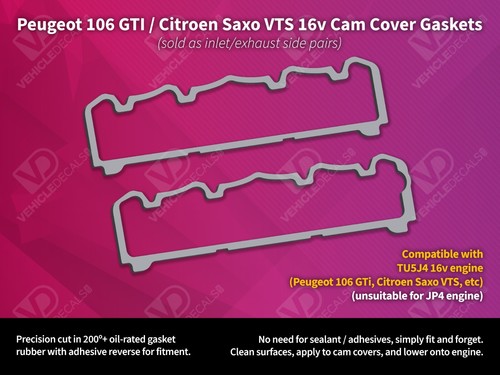 Tu5j4 cam cover rocker - rocker, gasket