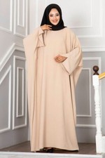 Plain Abaya Arab Dress Islamic Muslim Women Loose Jalabiya Jilbab Niqab