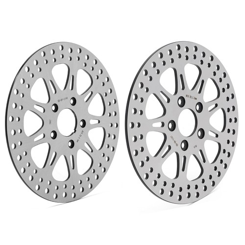 Front rear brake discs - front,