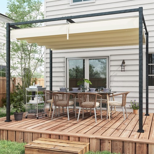 3x2m metal pergola gazebo - metal,