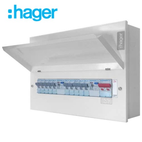 Hager split load - load, board