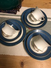 Star Paragon Blue/Gilt Tea Cup