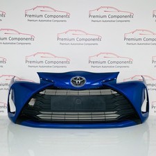Toyota Yaris Front Bumper Mk3 Genuine Blue 521190DA40 / 2014 - 2017 [AR36]