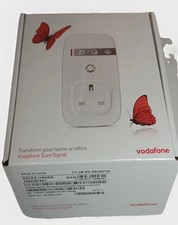 New Vodafone Sure 3G Signal Booster Alcatel 9361 Home Cell p3.0 White UK Plug