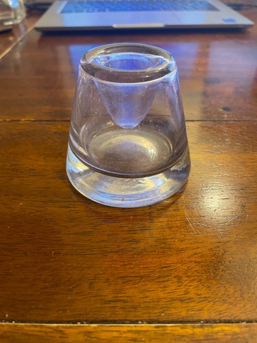 Vintage conic glass non - vintage,