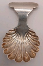 Solid Silver Caddy Spoon 1924