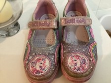 Lelli Kelly shoes size 11 glitter & Sparkle for little girls. 