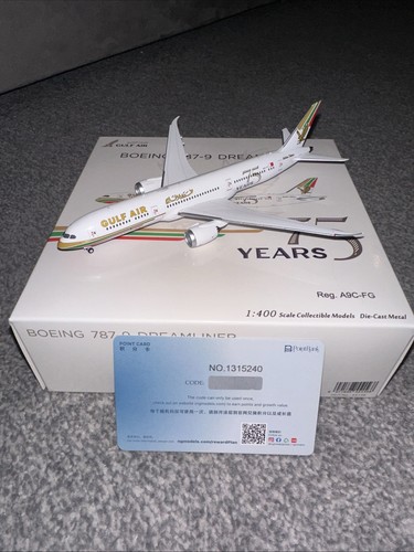 Models 400 gulfair boeing - 1:400,