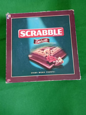 SCRABBLE DELUXE BOARD GAME BY
