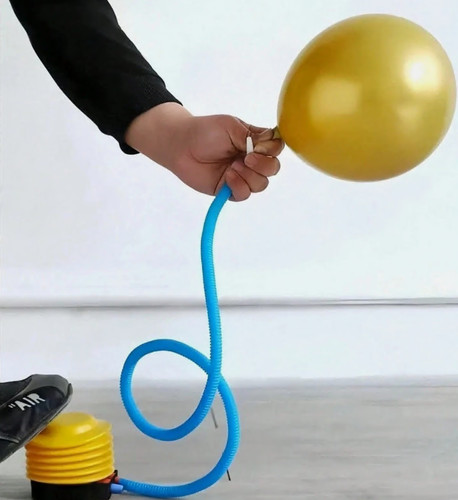 Portable balloon foot air pump - foot,
