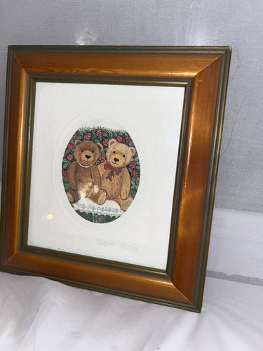 Vintage framed art - framed, 2