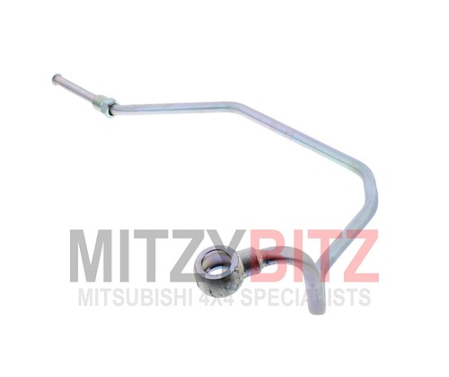 Engine oil cooler - oil, feed
