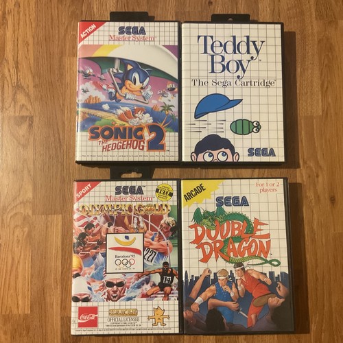 Sega master system games - sega,