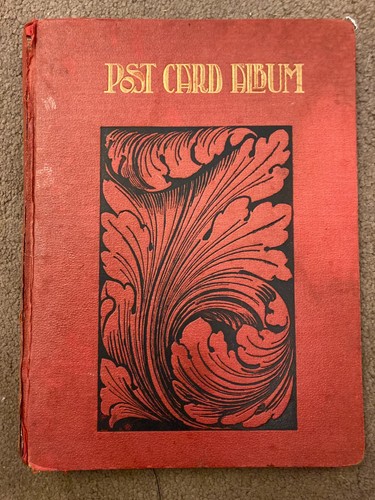 1917 postcard and photo album - 1917,
