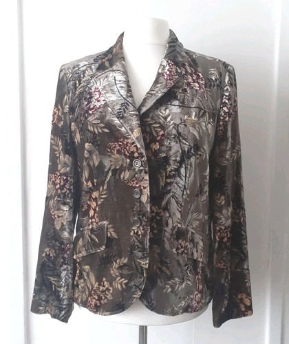Basler silk velvet jacket - basler,