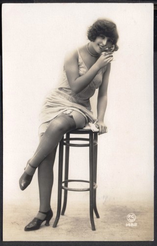 Vintage french risque glamour - vintage,