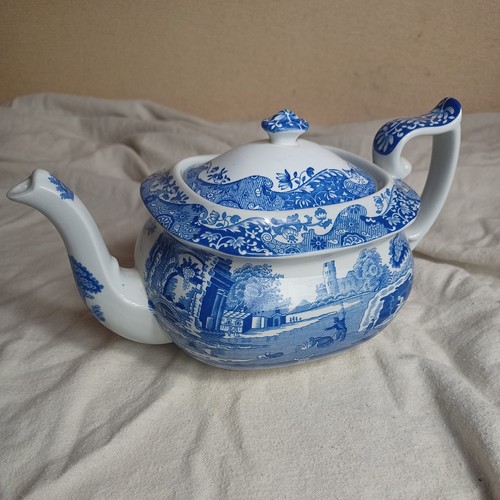 Spode italian blue white tea - spode,