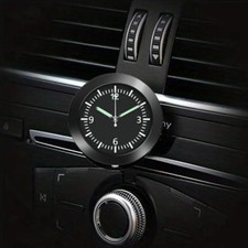 Luminous Car Dashboard Clock | Stick-On Quartz Watch for Auto, Boat, Bike | UK