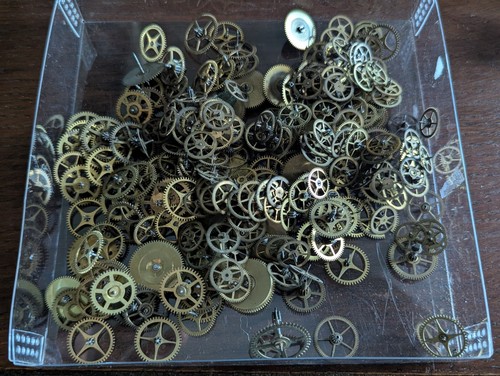 Pocket watch train wheels - pocket,