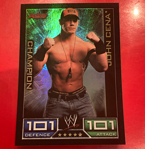 Topps wwe slam attax john - slam,