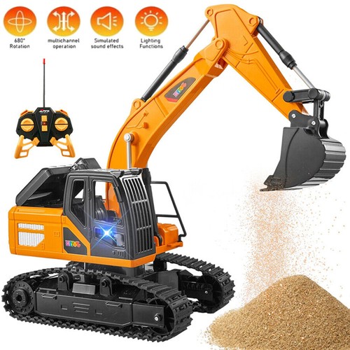 Remote control excavator - control,
