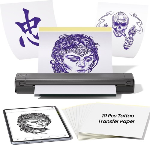 Phomemo tattoo printer with - phomemo, printer,