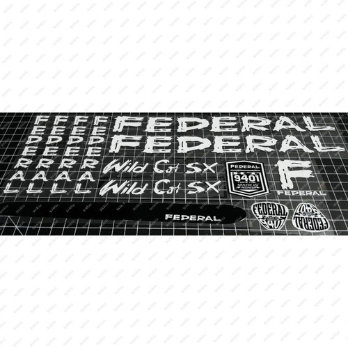 Federal surly white wildcat - white, sx