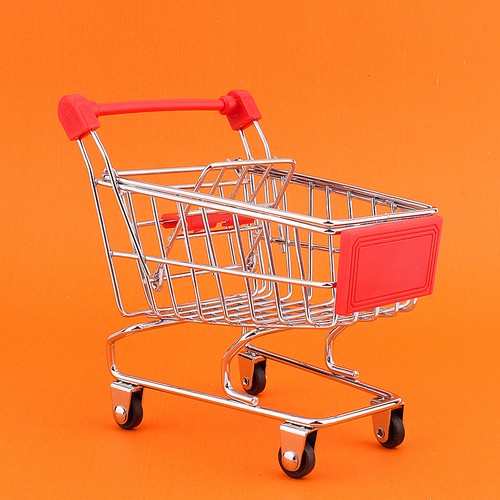 Mini shopping cart trolley - shopping,