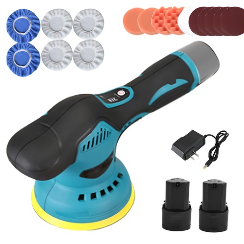 Cordless car polisher buffer - car,