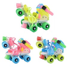 Sky-blue Kids Roller Skates